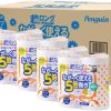 [ケース販売]丸富製紙 ペンギン超ロングパルプトイレットロール 125m 4ロール ダブル×4
