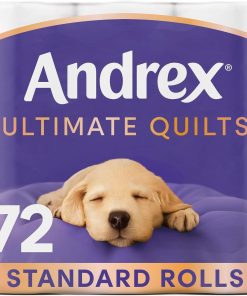キルティングトイレットペーパー – 従来より25%厚くなり、ユニークなエアポケットテクスチャで究極のキルティングの快適さを実現 9/24/36/72