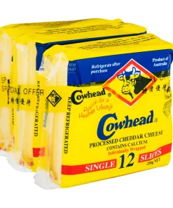 Cowhead Cheese Slices  Cheddar