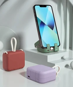 Mini Power Bank and Phone Holder